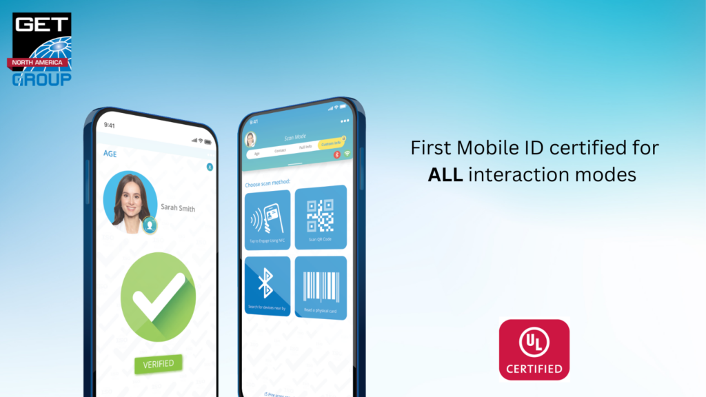 GET Mobile ID certified by UL for all interaction modes of ISO/IEC 18013-5